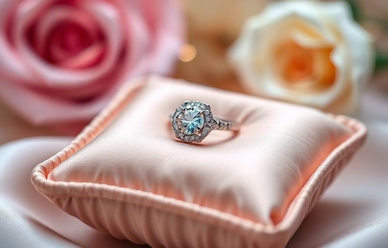 Diamond engagement ring